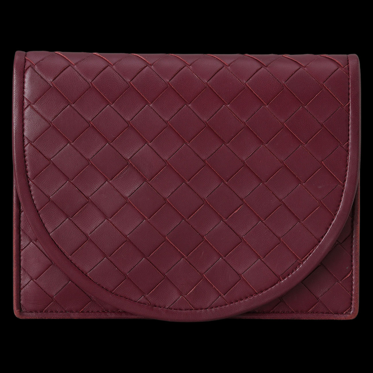 BOTTEGA VENETA(USED)보테가베네타 577812 인트레치아토 플랩 크로스백
